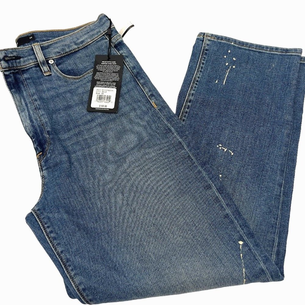 HUDSON Los Angeles Women's Jeans Barbara Straight Sz 30 NWT